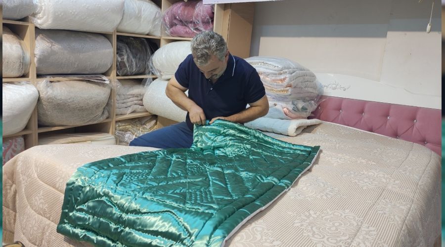 Havalar soğudu, yorgancılar hareketlendi