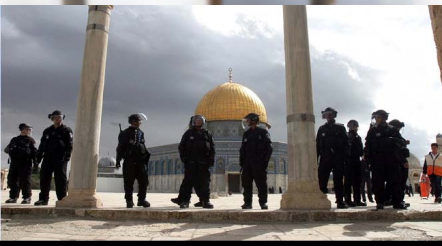 İsrail askerleri yine Mescid-i Aksa'da