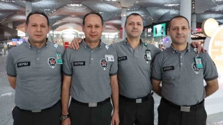 İstanbul Havalimanının ikiz güvenlik görevlileri