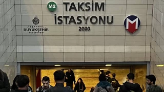 İstanbul Valiliği kararıyla Taksim ve Şişhane metro istasyonu kapatıldı