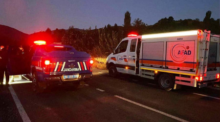 Kaybolan şahıs kendisini arama çalışmasına katıldı!