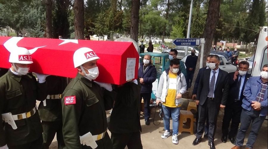 Kıbrıs gazisi, son yolculuğuna uğurlandı