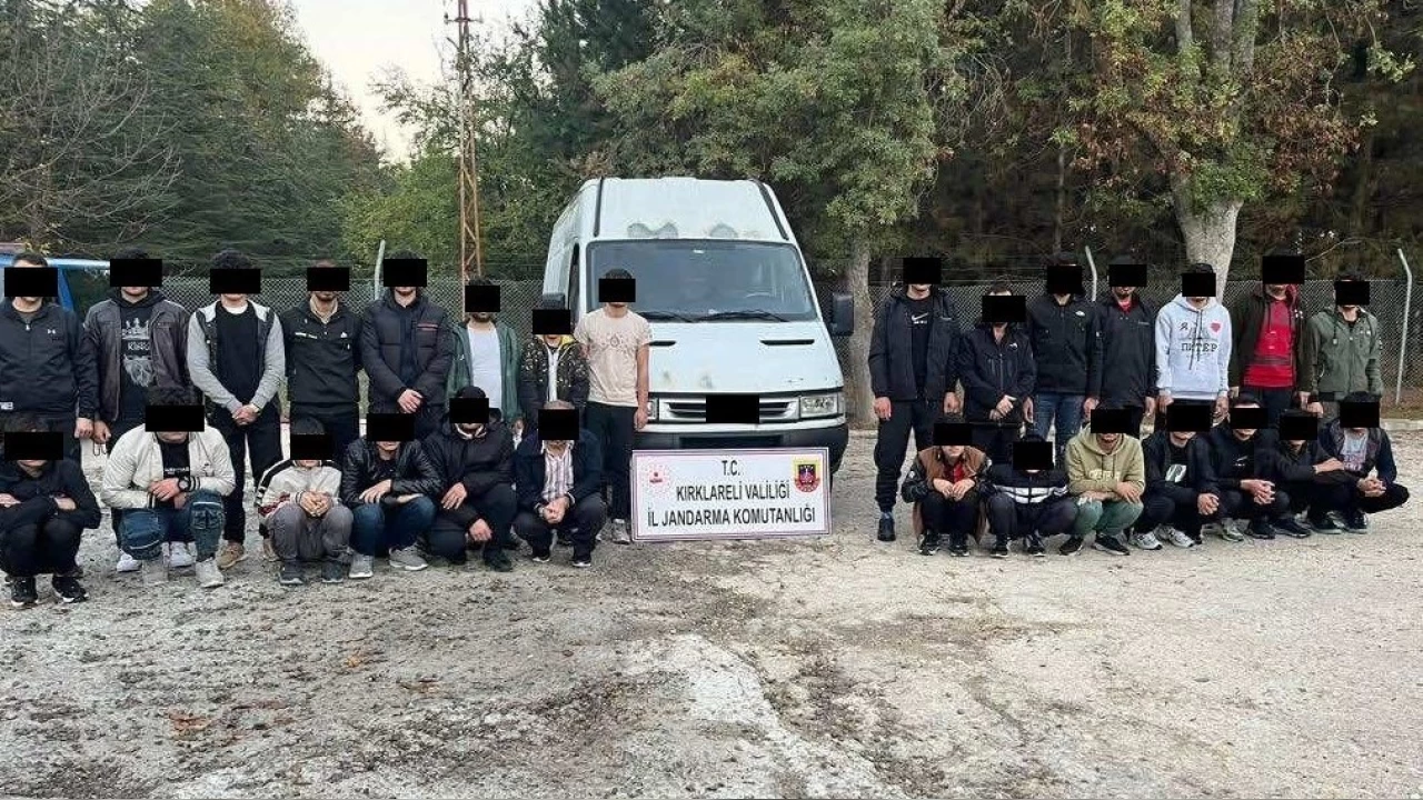 Kırklareli'de 739 kaçak göçmen yakalandı