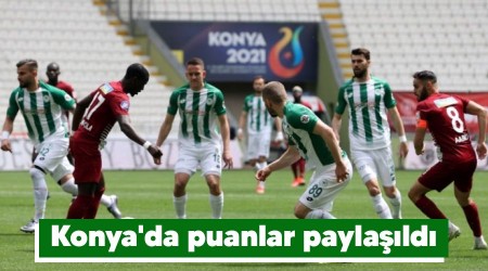 Konya'da puanlar paylald 