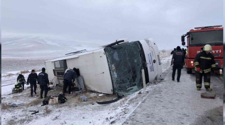 Konya'daki otobüs kazasında şoföre tutuklama