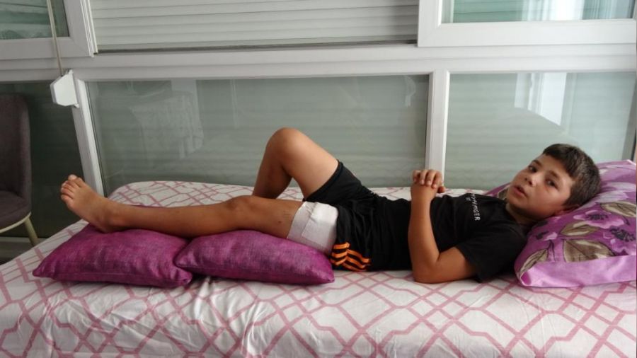 Küçük çocuk dehşeti yaşadı