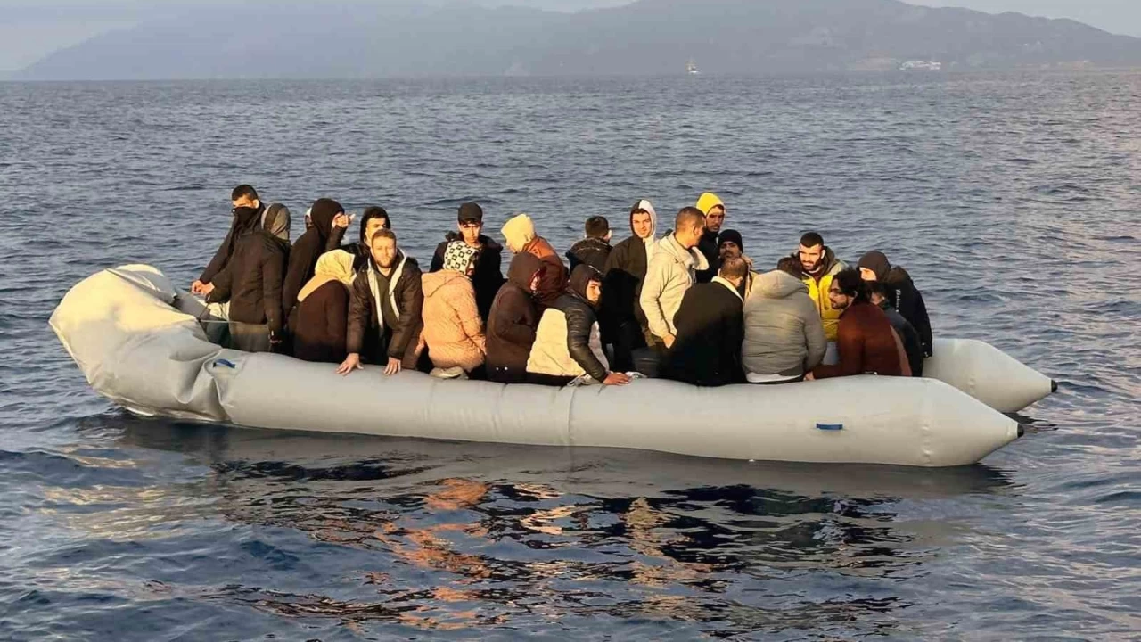 Muğla'da Kasım ayında 2013 kaçak göçmen yakalandı