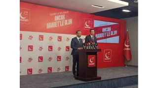 zgr zel, Saadet Partisi'ni ziyaret etti