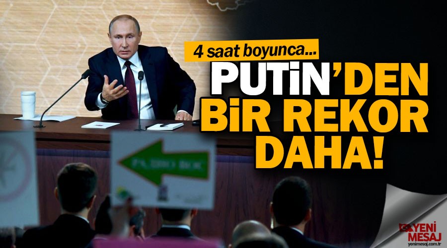 Putin, 2 bin gazeteciyle bulutu