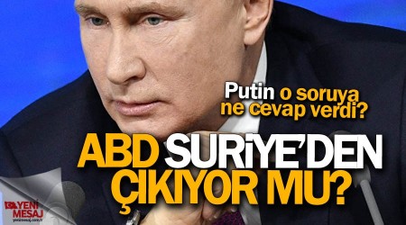 Putin: Çekilme emaresi yok