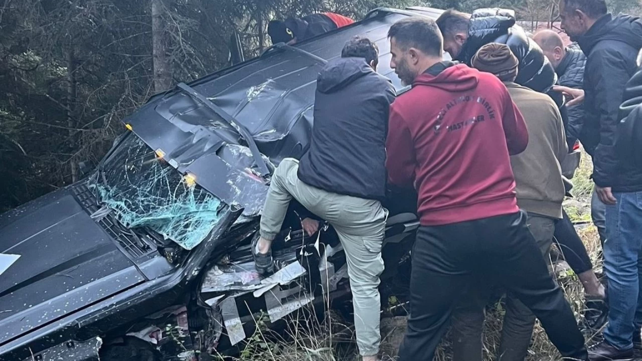 Rize'de trafik kazas: 2'si ar 4 yaral