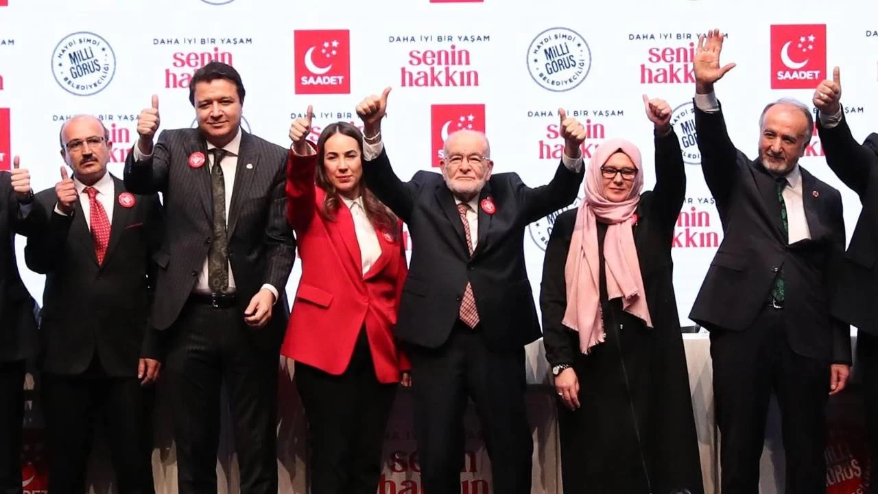Saadet Partisi başkan adaylarını tanıttı: İsraf, rüşvet ve yolsuzluk düzenine son vereceğiz