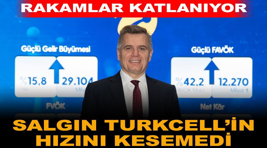 Salgın Turkcell'in hızını kesemedi