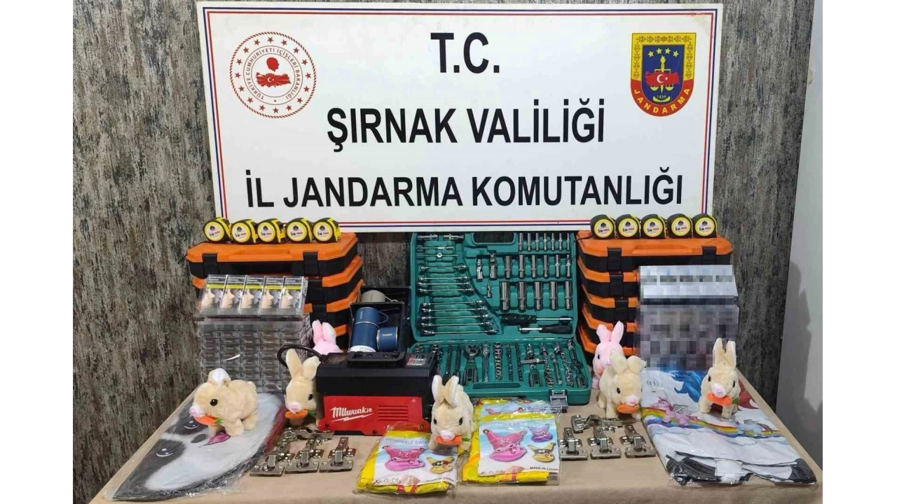 rnak'ta jandarma 4 milyon 571 bin TL'lik kaakl nledi