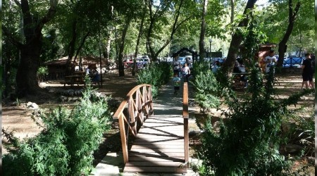 Tabiat parkı doğa tutkunlarıyla doldu