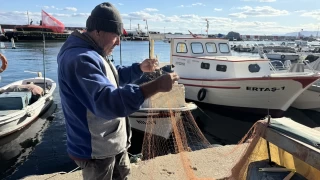 Tekirdal balklar avlarna 'poyraz' molas verdi