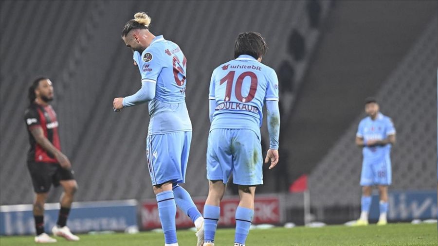 Trabzonspor deplasmanda kayıp