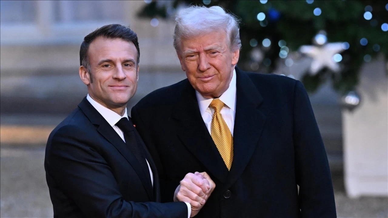 Trump, Paris'te Avrupal liderlerle grecek