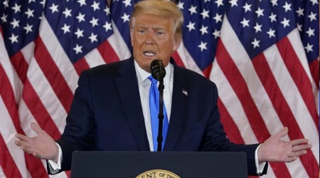 Trump: Seimleri Anayasa Mahkemesi'ne tayacam