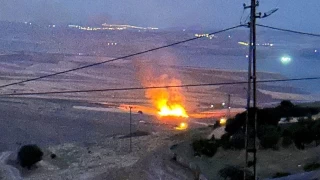 Tunceli'de ekili alanı yine yıldırım vurdu