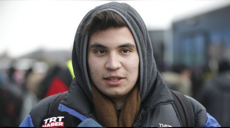 Ukrayna esnafından Türk öğrencilere jest