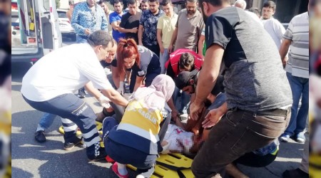 Yaya geçidinde feci kaza