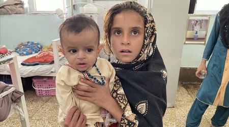 Afganistan'da açlık krizi