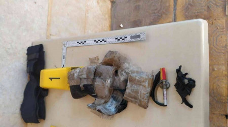 Afrin'de bombalı düzenek ele geçirildi