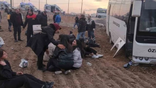 Afyonkarahisar'da faciaya ramak kala: Çoğu öğrenci 17 yaralı