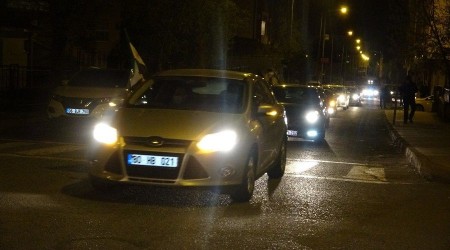 Ardahan'da İsrail'e öfke konvoyu