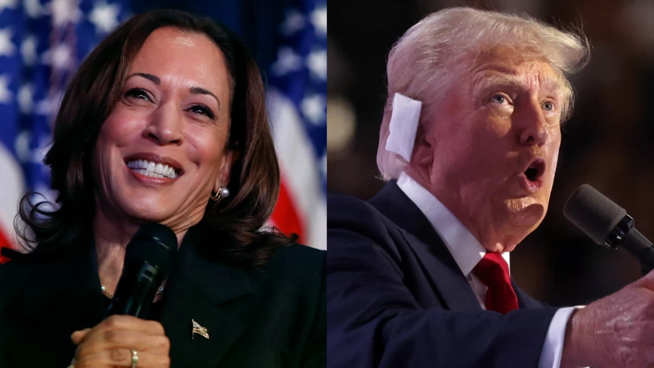 Biden çekildi, Harris Trump'ı yakaladı