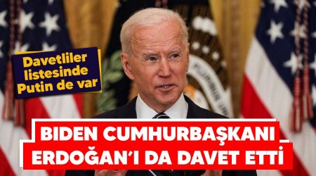 Biden, Cumhurbakan Erdoan' da davet etti