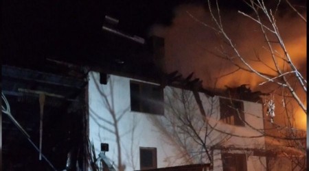 Bir hafta arayla aynı köyde ikinci yangın