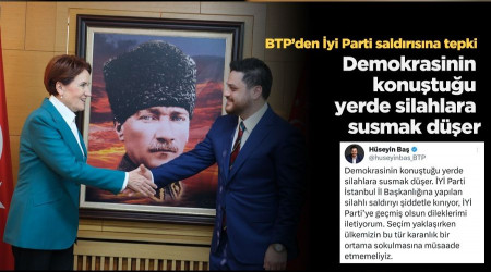 BTP 'den İYİ Parti saldırısına tepki