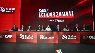 CHP 39. Olağan Kurultayı'nda parti programı onaylandı