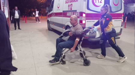 Cip yayaya otomobil de cipe çarptı: 3 yaralı