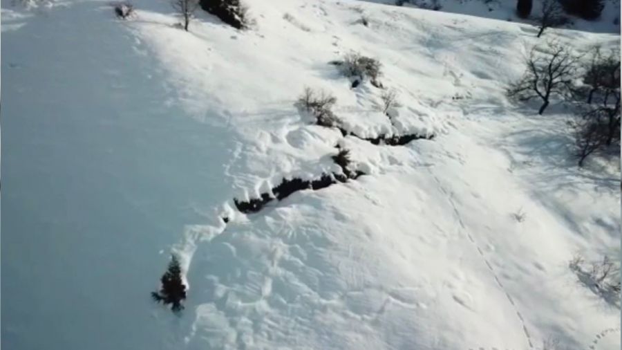 Deprem Berit Dağı'nda da yarılmalara neden oldu