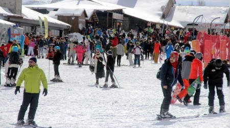 Erciyes'te pistler doldu