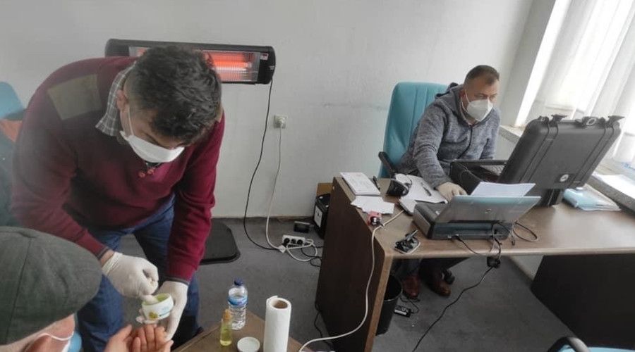 Hizmeti vatandaşın ayağına götürdüler