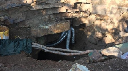 Kaçak kazıya suçüstü