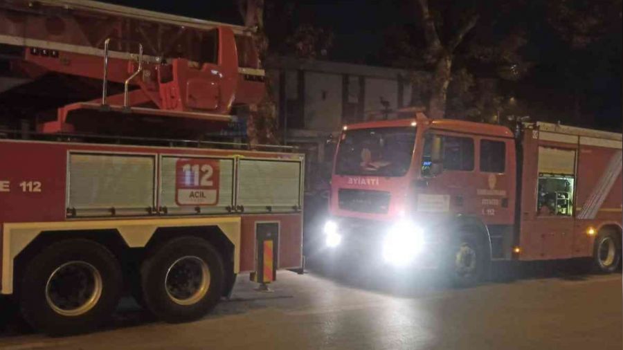 Kahramanmaraş müzesinde yangın paniği