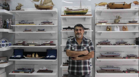 Kendi donanmasını kurdu