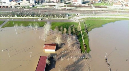 Krklareli'de tarm arazileri sular altnda