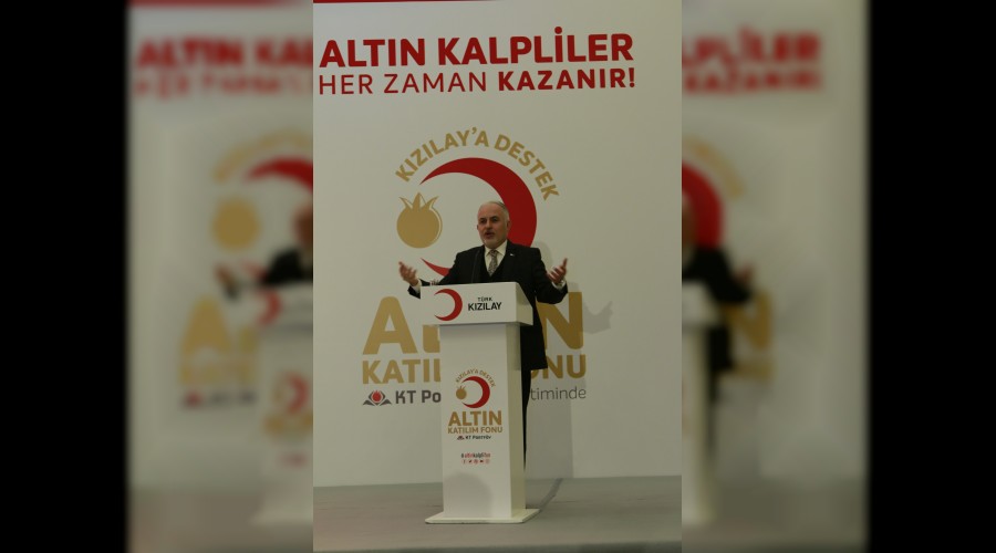 Kızılay’a ‘altın’ gibi destek!