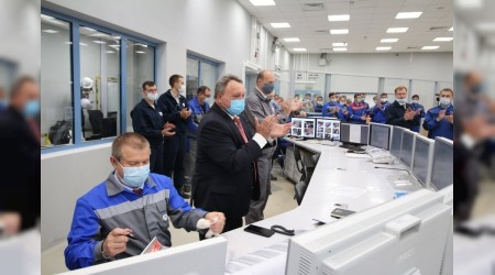 Leningrad NGS'nin 6. inovatif güç ünitesinde bir ilk