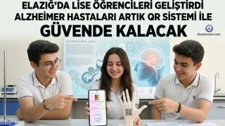 Lise öğrencileri geliştirdi: Alzheimer hastaları artık QR sistemi ile güvende kalacak