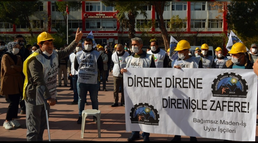 Madencilerden eyleme uzun mola