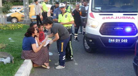 Malatya'daki trafik kazasnda 5 kii yaraland