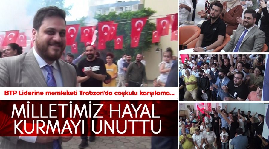Milletimiz hayal kurmayı unuttu
