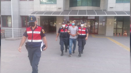 Ormanı yakarken yakalanan zanlı tutuklandı